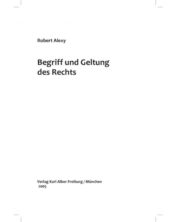 Понятие и действительность права (ответ юридическому позитивизму)