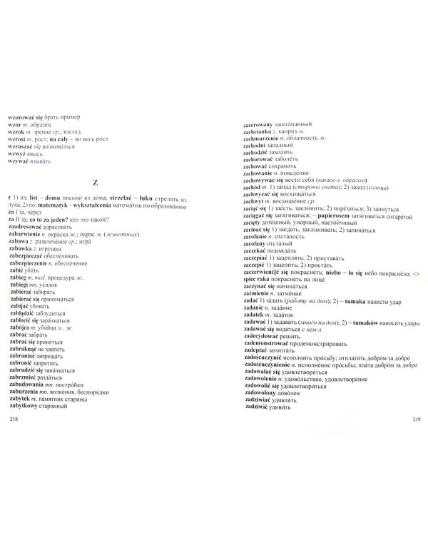 Карманный польско-русский и русско-польский словарь. Около 10 000 слов в каждом разделе