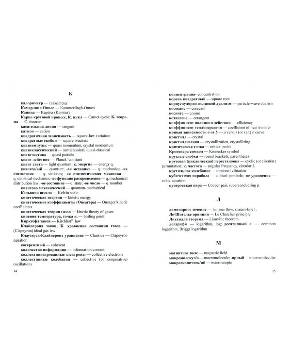 Русско-английский словарь терминов. К курсу "Статистическая физика и термодинамика". Учебное пособие