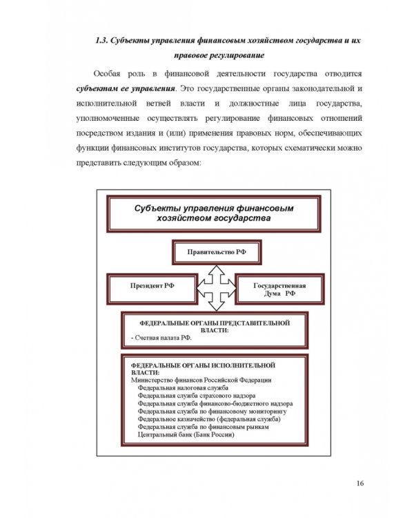 Финансовое право. Учебник для вузов