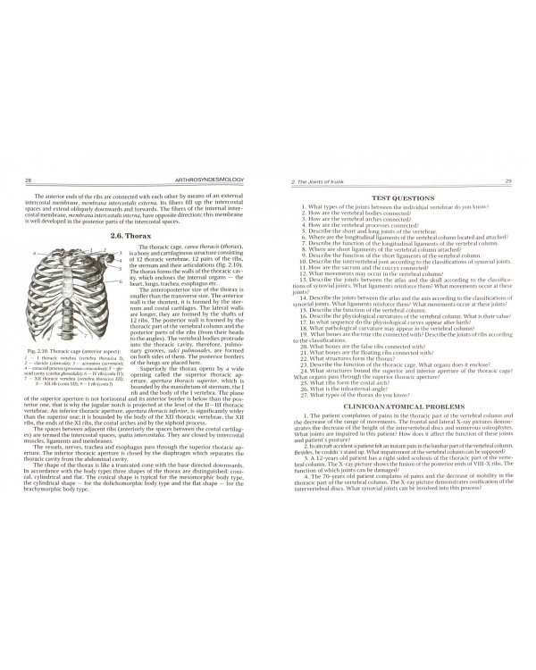 Артросиндесмология. Учебное пособие для медицинских вузов