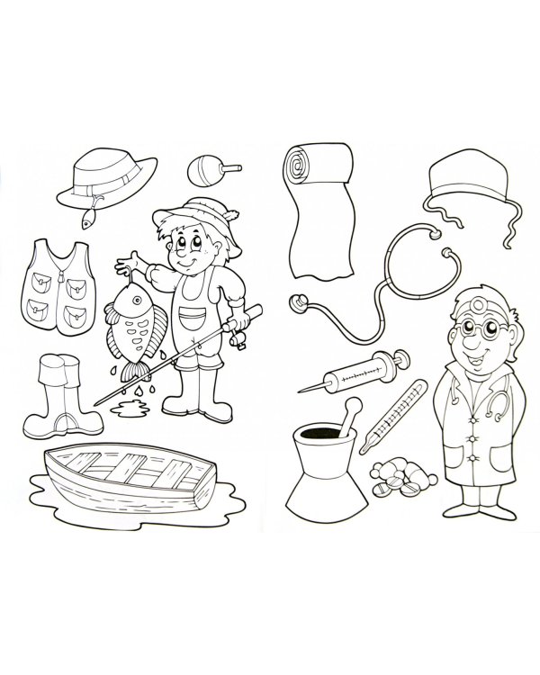 Суперраскраска обо всем на свете