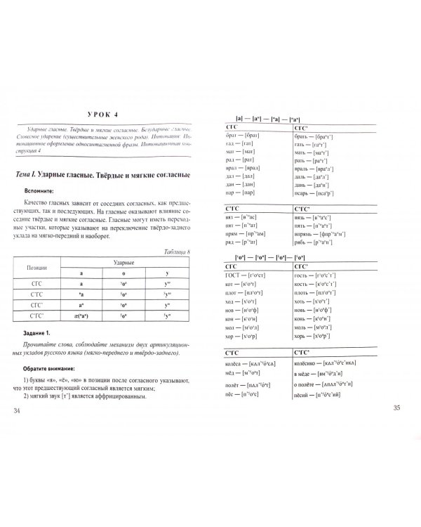 Корректировочный курс русской фонетики и интонации для иностранных студентов 1 курса бакалавриата