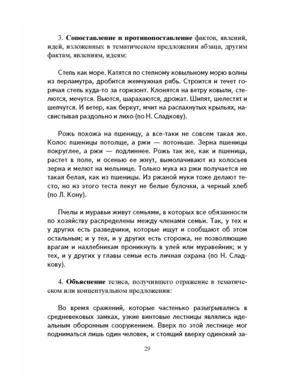 Жанры школьных сочинений. Теория и практика написания