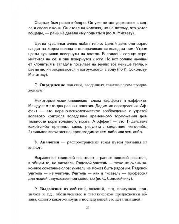 Жанры школьных сочинений. Теория и практика написания