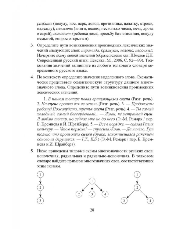 Лексикология русского языка. Практические задания и словарные материалы. Учебное пособие