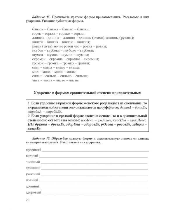 Русский язык и культура речи. Нормы современного  русского литературного языка