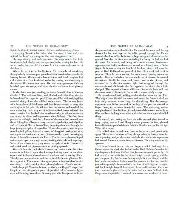 The picture of Dorian Gray