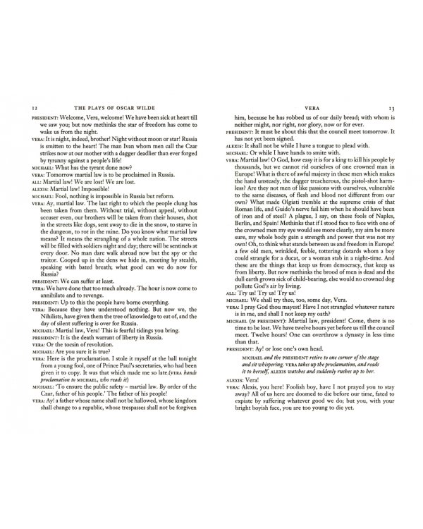 The Plays of Oscar Wilde