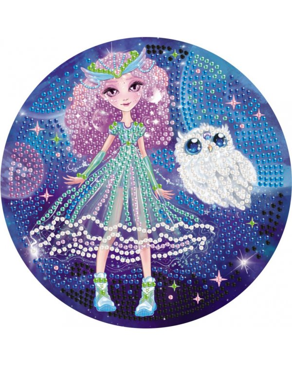 Алмазные узоры. Луна