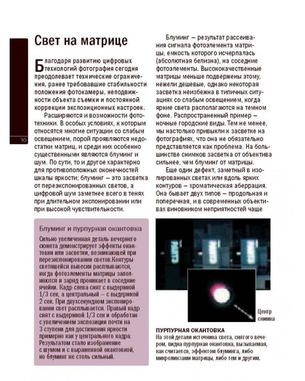 Фотосъемка при слабом освещении. Практическое руководство