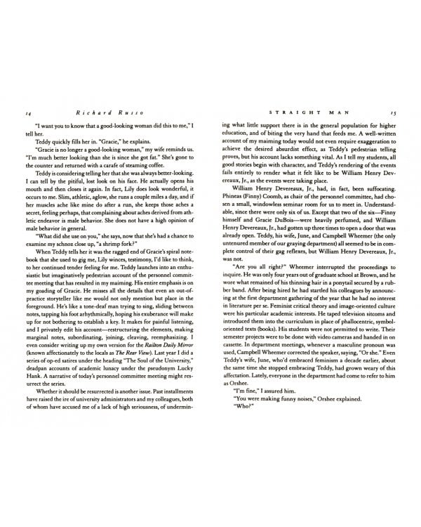 Straight Man / Простак / Руссо