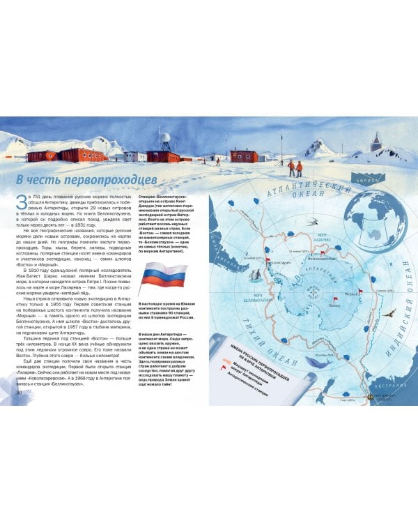 Как открыли Антарктиду