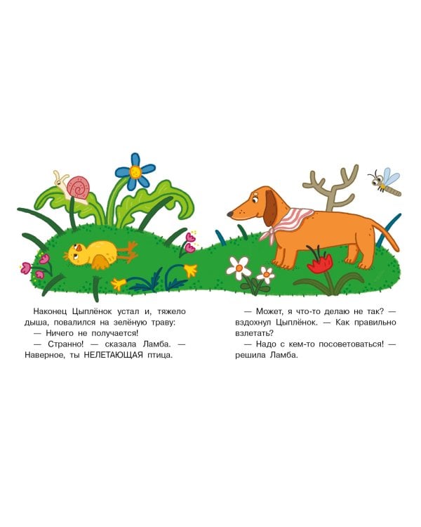 Хочу летать! Книжка-картинка для первого чтения