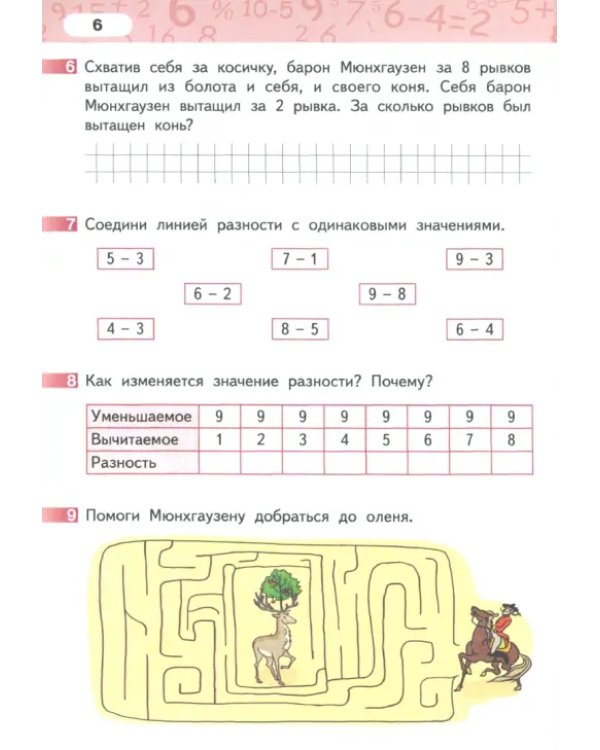 Математика. 1 класс. Рабочая тетрадь. В 4-х частях. Часть 4