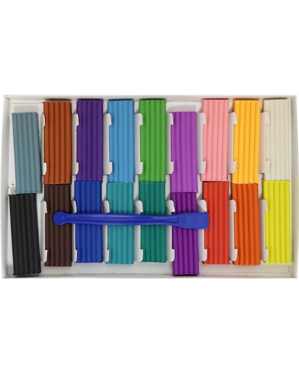 Пластилин 18 цветов "Цветландия" Классический (956151-18)