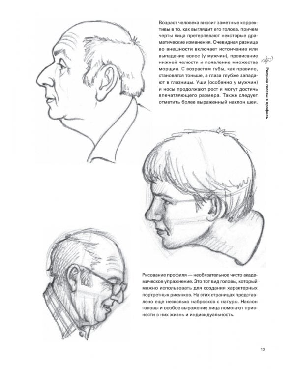 Портреты простым карандашом. Школа рисования