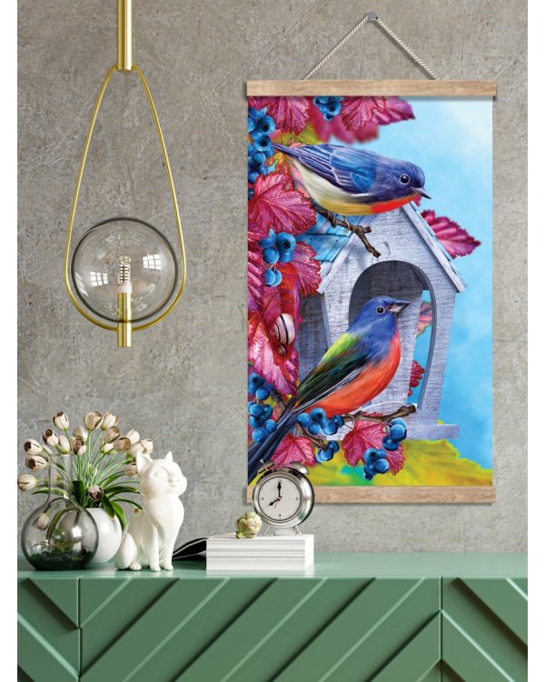 Раскрашивание по номерам 30x50 ПАННО Сквореч.07058