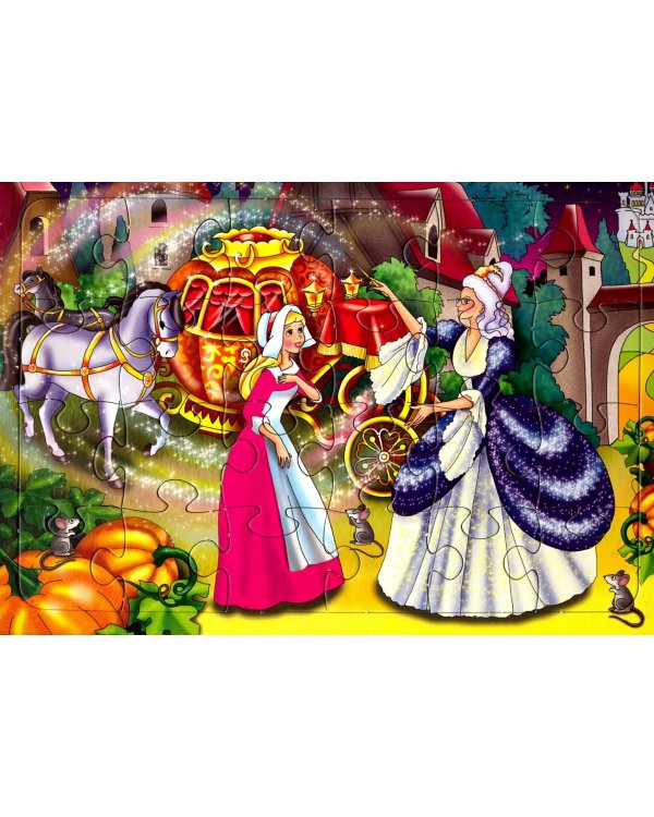 Пазл-24 "Золушка" (П-2428)