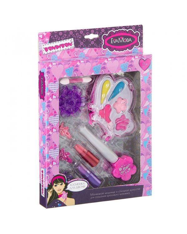 Набор детск.декор.космет.Бабочка с тенями для век