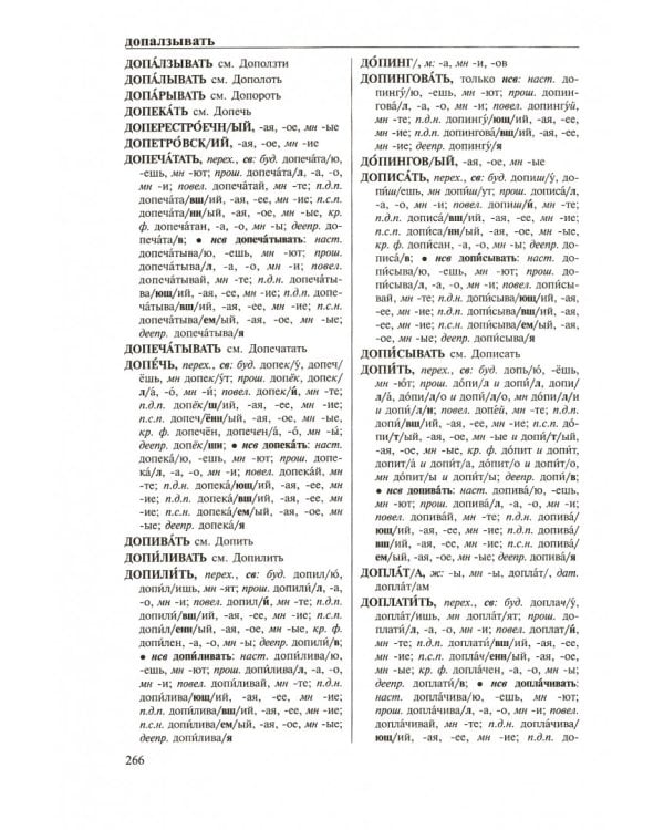 Большой грамматический словарь. В 2-х томах