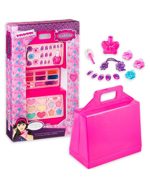 Набор детск.декор.космет.Косметичка-чемодан ВВ2279