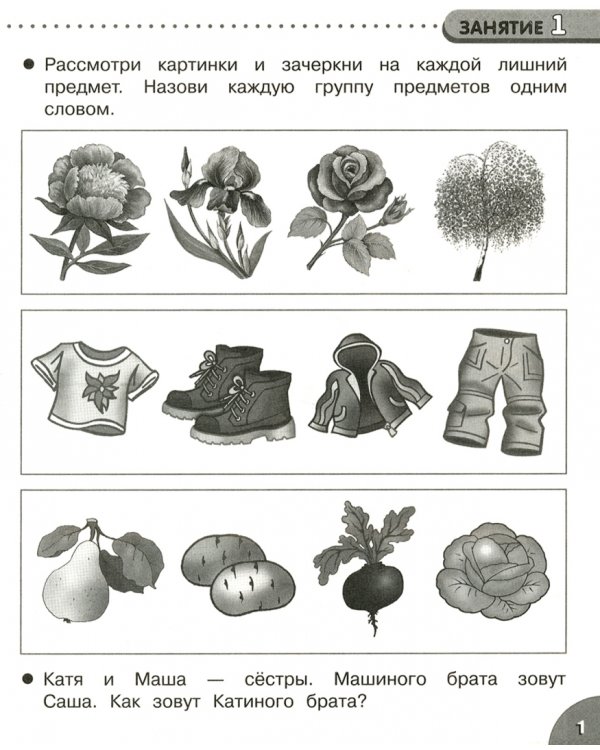 35 занятий для подготовки к школе. Логическое мышление