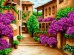 Рисование по номерам. Цветущий переулок