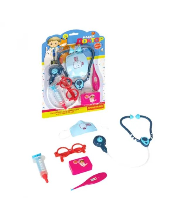 Игровой набор " Доктор Bondibon", 6 предм. ВВ5503