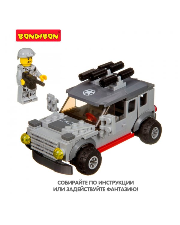 Конструктор Военный Десант, Машина, 159 д, ВВ4052