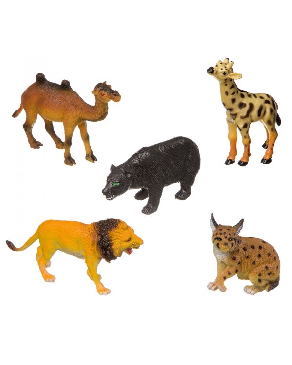 Набор фигурок диких животных. Ребятам о Зверятах