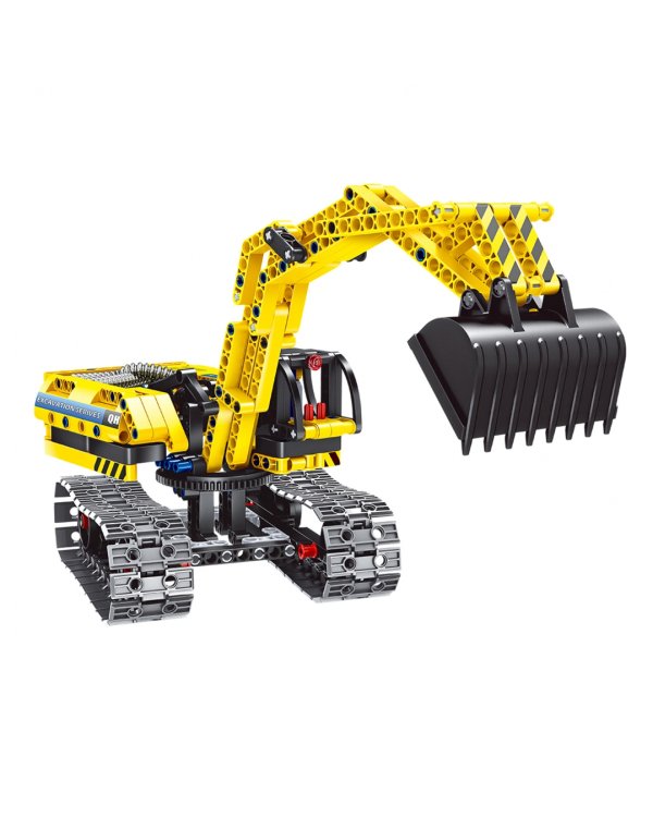 Конструктор Техника, 2в1, Экскаватор, Робот,ВВ4081