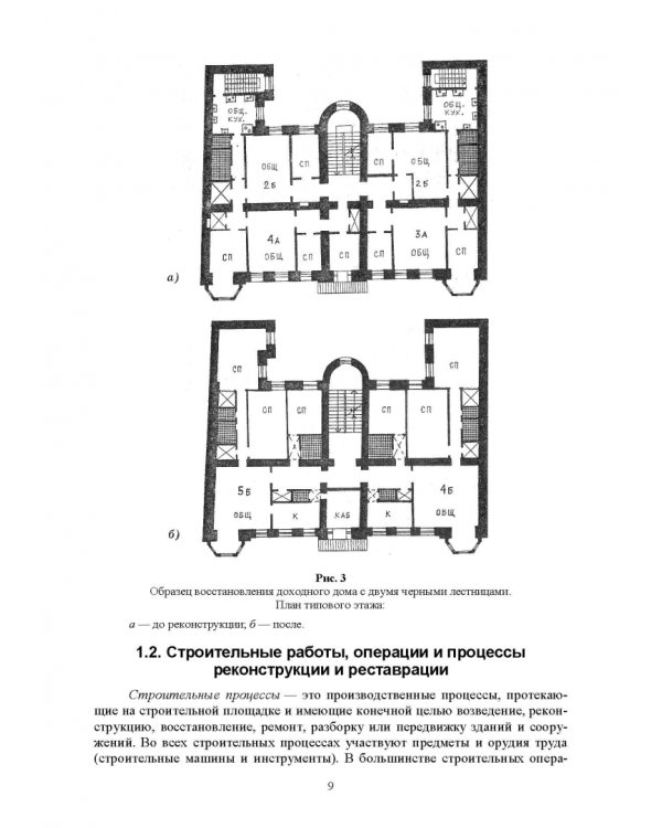 Технология реконструкции зданий