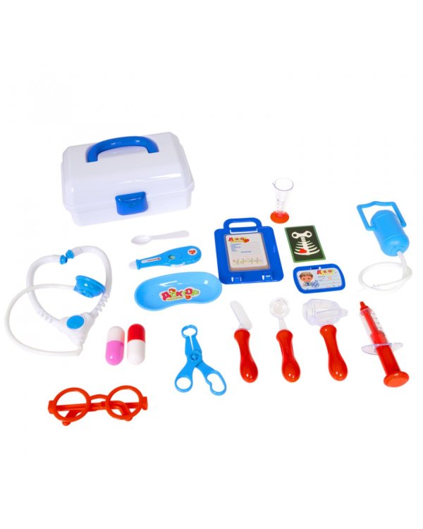 Игровой набор "Доктор" 17 предм.в чемоданч.ВВ5510