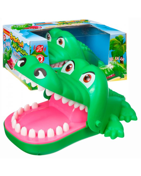 Игра настол."Зубастый крокодил" свет и звук ВВ3692