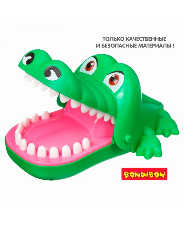 Игра настол."Зубастый крокодил" свет и звук ВВ3692