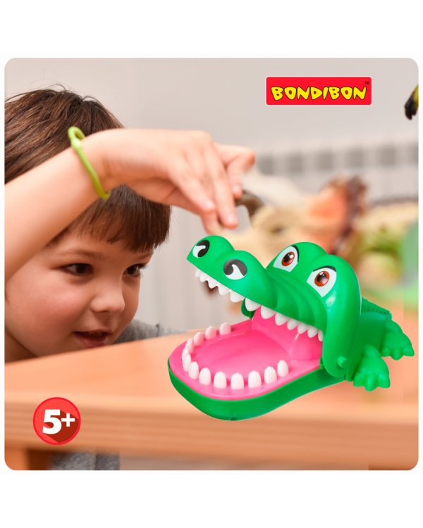 Игра настол."Зубастый крокодил" свет и звук ВВ3692