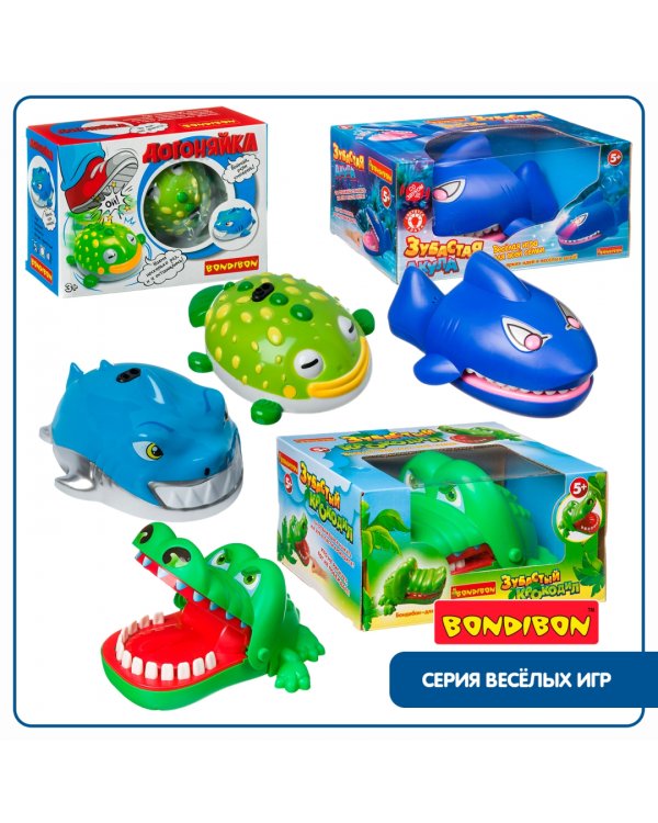 Игра настол."Зубастый крокодил" свет и звук ВВ3692