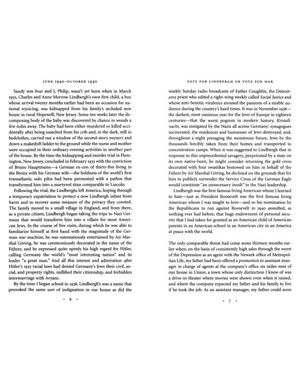 The Plot Against America