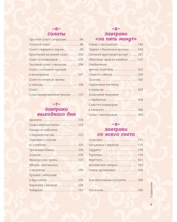 Уютные завтраки