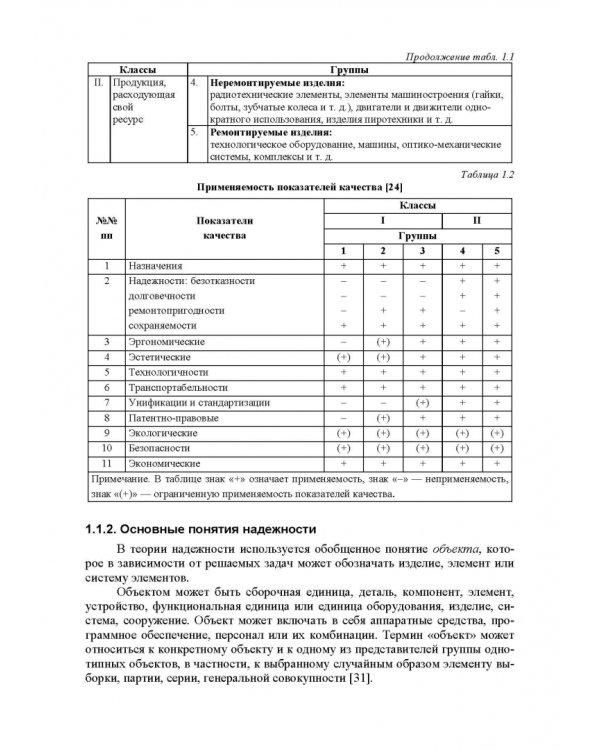 Прикладная теория надежности. Часть 1. Основы теории. Учебник