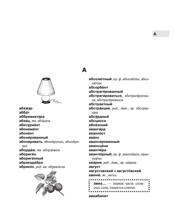 Орфографический словарь русского языка для школьников 5-11 классы
