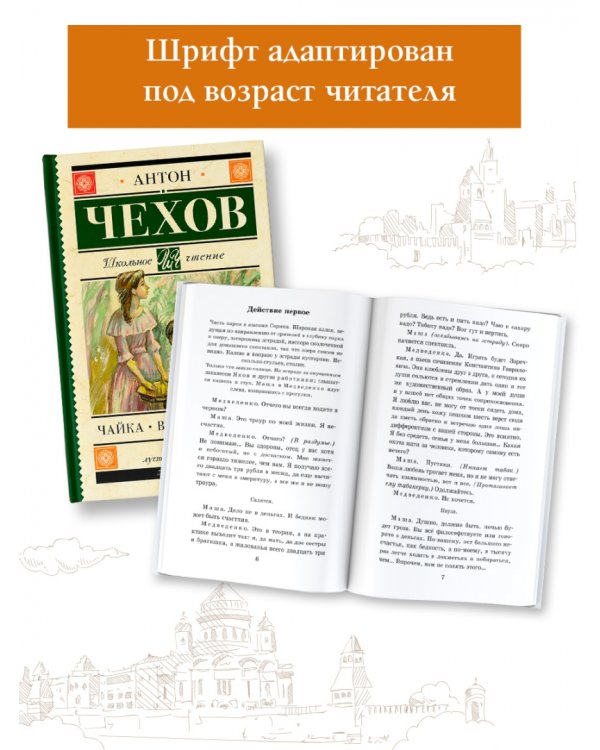 Чайка. Вишневый сад