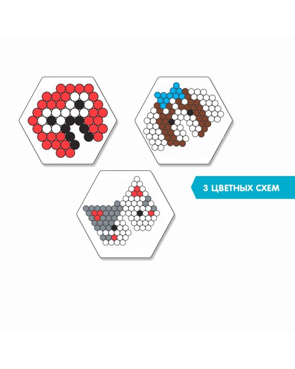 Аквамозаика 3D. Кошка, собака, попугай