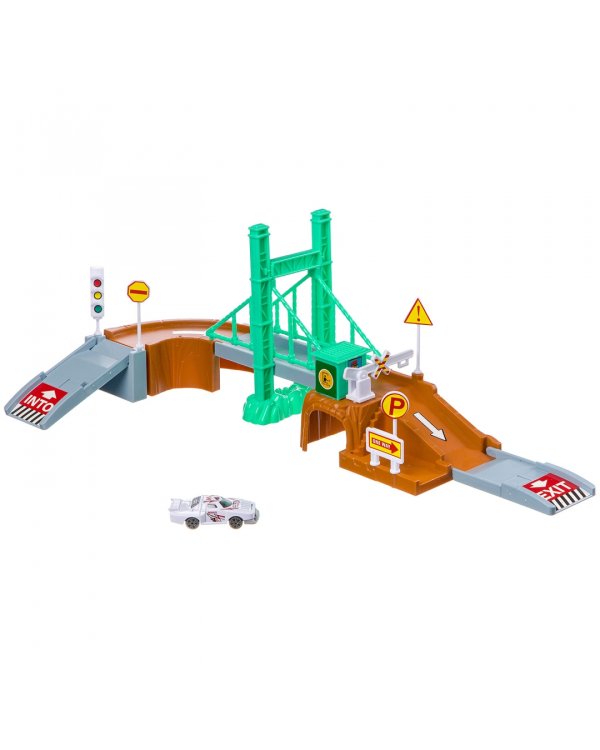 Набор игровой стройка, 1 мет. маш., M7988-6/Г94297