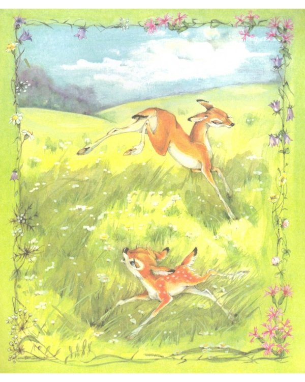 Бэмби. Книжка с крупными буквами