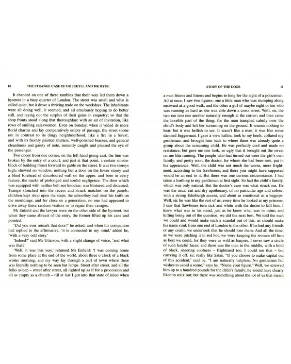 Dr Jekyll and Mr Hyde