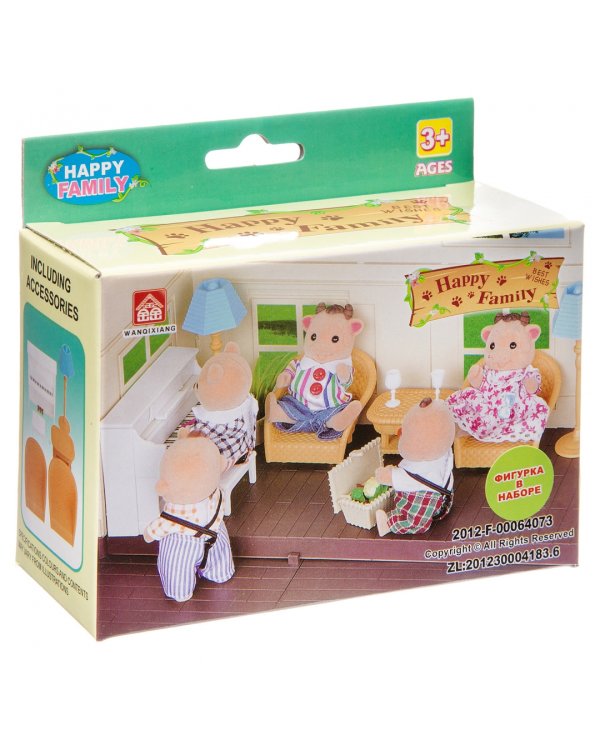 Игровой набор Happy Family, комната