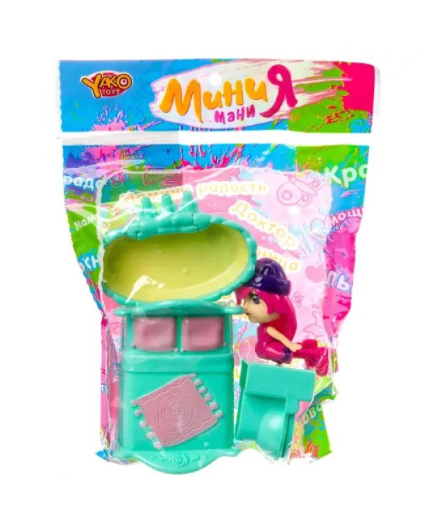 Набор мебели 3 предм.с куколкой, M7699/Д93933