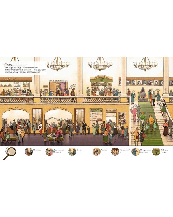 В театре. Экскурсия за кулисы (виммельбух)